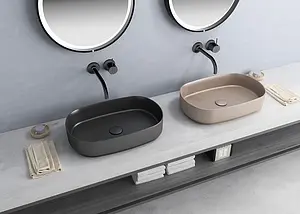 Раковина ISVEA Infinity 55 коричневый 10NF65055-2H Раковина ISVEA Infinity 55 коричневый 10NF65055-2H, 5