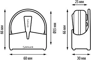 Датчик контроля протечки воды Salus iT600 Smart Home WLS600, 2