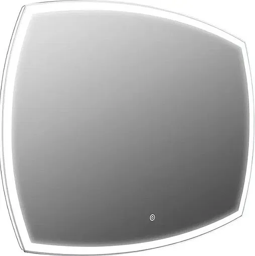 Зеркало с подсветкой Continent Lucia Led 70x90 с датчиком движения, с подогревом белый ЗЛП611