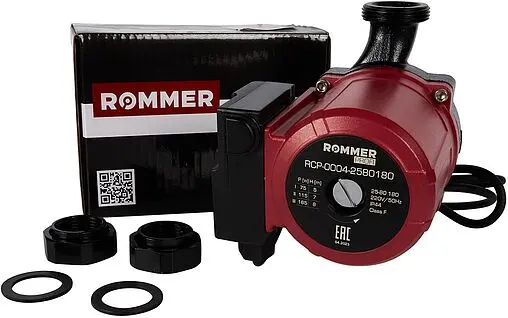 Насос циркуляционный Rommer Profi RATE 25/80-180 RCP-0004-2580180