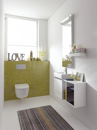 Унитаз подвесной безободковый Keramag iCon xs белый 204070000