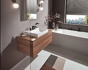 Смеситель на борт ванны на 4 отверстия Hansgrohe Vivenis чёрный матовый 75444670 Смеситель на борт ванны на 4 отверстия Hansgrohe Vivenis чёрный матовый 75444670, 5