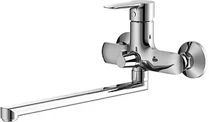 Смеситель для ванны с длинным изливом IDDIS Cuba хром CUBSBL2i10WA, 1