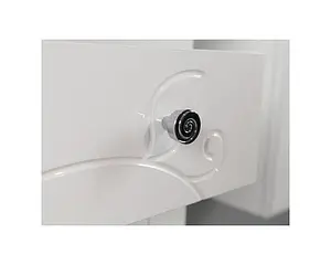 Тумба-умывальник напольная Aquaton Лиана 65 белый 1A1657K0LL010, 4