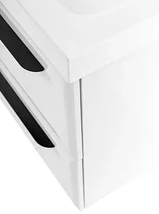 Тумба-умывальник подвесная Cezares Eco 120 Bianco Lucido ECO-1200-4C-SO-2-BL+CZR-1200/480-2-LV-MR-ECO Тумба-умывальник подвесная Cezares Eco 120 Bianco Lucido ECO-1200-4C-SO-2-BL+CZR-1200/480-2-LV-MR-ECO, 3