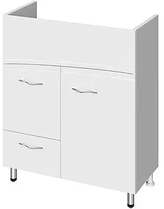 Тумба-умывальник напольная Cersanit Erica New 70 белый F-SU-ERN-ERI70+S-UM-ERI70/1-w Тумба-умывальник напольная Cersanit Erica New 70 белый F-SU-ERN-ERI70+S-UM-ERI70/1-w, 3