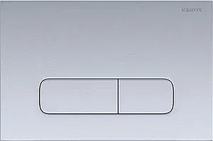 Клавиша смыва для унитаза Aquatek KDI-0000014 хром матовый Клавиша смыва для унитаза Aquatek KDI-0000014 хром матовый, 1