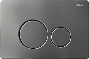 Клавиша смыва для унитаза Abber AC0121NG никель, 1