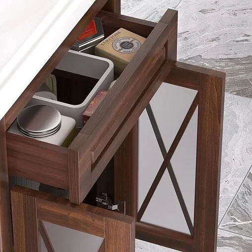 Тумба под умывальник напольный Opadiris Палермо 60 светлый орех 00-00006718