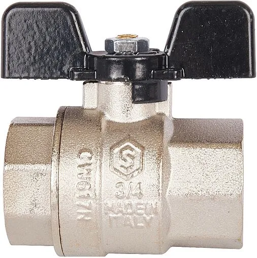 Кран шаровый ¾&quot;в x ¾&quot;в Stout ГОСТ Р 59553-2021 SVB-0002-200020