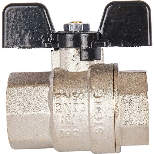 Кран шаровый ¾"в x ¾"в Stout SVB-0002-000020