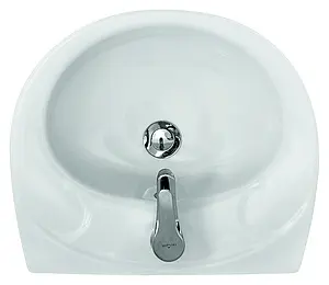 Раковина Cersanit Eko E 55 B белый S-UM-E55/1-w Раковина Cersanit Eko E 55 B белый S-UM-E55/1-w, 3