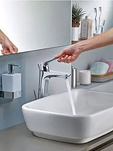 Смеситель для раковины VitrA X-Line хром A42322EXP Смеситель для раковины VitrA X-Line хром A42322EXP, 4