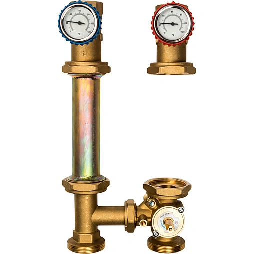 Насосный модуль с 3-х ходовым смесительным клапаном 2&quot;н х 1¼&quot;в Stout SDG-0007-003201 без насоса