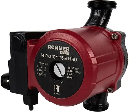 Насос циркуляционный Rommer 25/80-180 RCP-0004-2580180