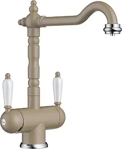 Смеситель для кухни с подключением к фильтру Omoikiri Amagasaki-CA карамель 4994234 Смеситель для кухни с подключением к фильтру Omoikiri Amagasaki-CA карамель 4994234, 1