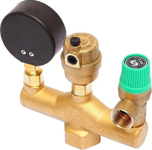 Группа безопасности котла до 50 кВт 1&quot; 3 бар Uni-Fitt 252G4530