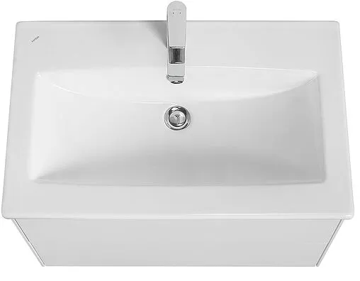 Тумба под умывальник подвесная Aquaton Сохо 75 белый глянец 1A258101AJ010