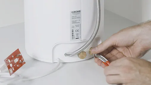 Смеситель для кухни с фильтром и встроенным нагревом воды Grohe Red II Duo хром 30083001 Смеситель для кухни с фильтром и встроенным нагревом воды Grohe Red II Duo хром 30083001