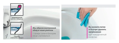 Унитаз подвесной безободковый Cersanit City New Clean On белый S-MZ-CITY-COn-S-DL-w