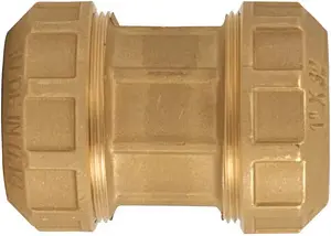 Муфта компрессионная соединительная 32мм x 32мм Itap 7200100032 Муфта компрессионная соединительная 32мм x 32мм Itap 7200100032, 1