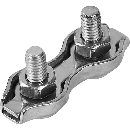 Зажим для троса из нержавеющей стали 4мм Belamos Duplex DUP4