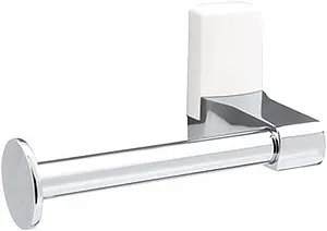 Держатель туалетной бумаги Wasserkraft Leine хром/белый 5096WHITE Держатель туалетной бумаги Wasserkraft Leine хром/белый 5096WHITE, 1