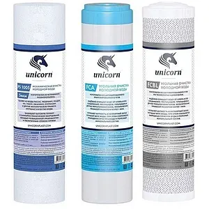 Комплект сменных картриджей Slim Line 10" Unicorn K-CA Комплект сменных картриджей Slim Line 10" Unicorn K-CA, 1