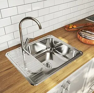 Мойка кухонная IDDIS Strit 58.5 R хром STR58PRi77 Мойка кухонная IDDIS Strit 58.5 R хром STR58PRi77, 3