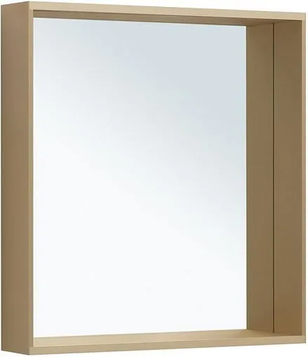 Зеркало с подсветкой Allen Brau Priority 75x70 латунь браш 1.32017.03