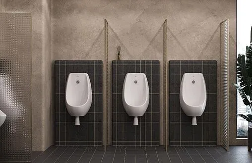 Писсуар с сенсорным смывом от сети Roca Access белый ZRU9310181