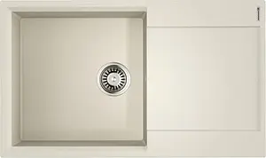 Мойка кухонная Omoikiri Daisen 86-PA пастила 4993696 Мойка кухонная Omoikiri Daisen 86-PA пастила 4993696, 1