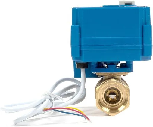 Кран шаровый с электроприводом AquaBast ¾&quot; 12В 164