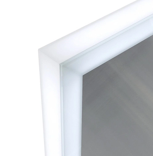 Зеркало с подсветкой IDDIS Brick 100 с подогревом белый BRI1000i98