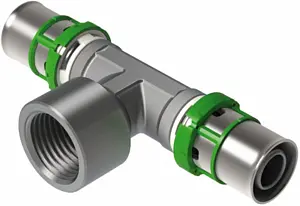 Тройник пресс переходной 26мм x ¾"в x 26мм Comap MultiSkin 7130GW263426, 1