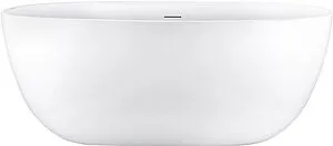 Ванна акриловая отдельностоящая Aquanet Family Sweet 170x78 Matt Finish белый матовый 155778MW, 3