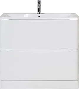 Тумба-умывальник подвесная BelBagno ACQUA 80 Bianco Lucido ACQUA-800-2C-PIA-BL+ Тумба-умывальник подвесная BelBagno ACQUA 80 Bianco Lucido ACQUA-800-2C-PIA-BL+, 1