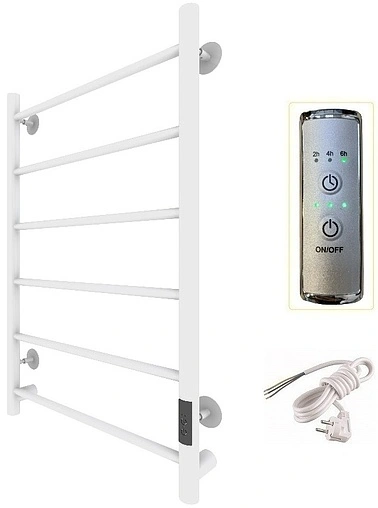 Полотенцесушитель электрический лесенка Тругор Аспект Пэк сп 1 80х50 белый ВГП Полотенцесушитель электрический лесенка Тругор Аспект Пэк сп 1 80х50 белый ВГП