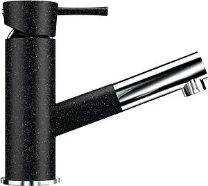 Смеситель для кухни с выдвижным изливом Ulgran шоколад U-009-345 Смеситель для кухни с выдвижным изливом Ulgran шоколад U-009-345, 4