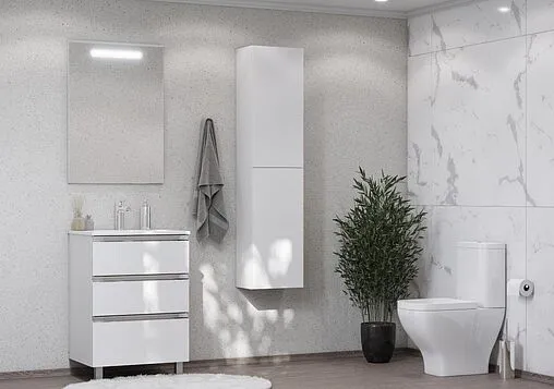 Шкаф-пенал подвесной Roca The Gap 35 белый A857427806