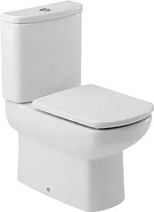 Унитаз-компакт Roca Dama Senso Compacto белый 342518000+34151B000 Унитаз-компакт Roca Dama Senso Compacto белый 342518000+34151B000, 1