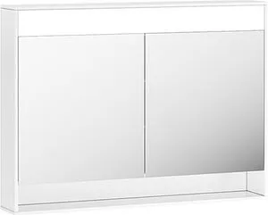 Шкаф-зеркало Ravak Step 100 белый X000001421, 1