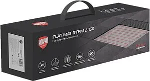Теплый пол (нагревательный мат) Royal Thermo Flat Mat 150Вт 1м² RTFM 2-150-1 комплект с RTO-16, 4