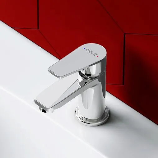 Смеситель для раковины Dorff Prime хром D4002100 Смеситель для раковины Dorff Prime хром D4002100