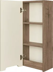 Шкаф Aquaton Оливия 35 L бежевый/дуб веллингтон 1A254703OLVGL Шкаф Aquaton Оливия 35 L бежевый/дуб веллингтон 1A254703OLVGL, 3