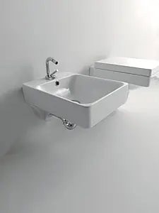 Унитаз подвесной Kerasan Cento белый 351401 Унитаз подвесной Kerasan Cento белый 351401, 5