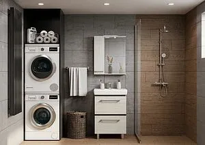 Тумба-умывальник напольная Aquaton Ронда PRO 60 дуб сомерсет 1A2050K1RSC20, 5