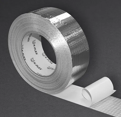 Лента алюминиевая самоклеящаяся 50мм x 50м серая K-FLEX ALU АА 130 850CG020044
