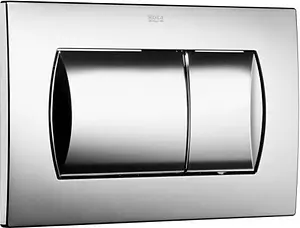 Клавиша смыва для унитаза Roca Active 62B 8901160B1 хром глянцевый Клавиша смыва для унитаза Roca Active 62B 8901160B1 хром глянцевый, 1