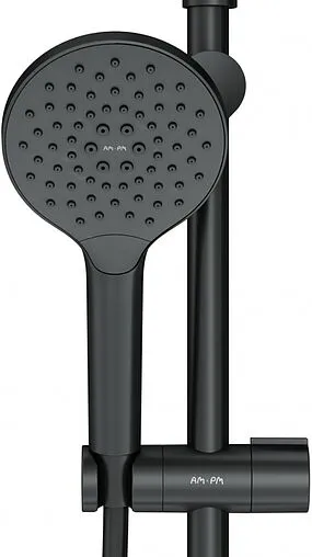 Душевая система со смесителем для душа Am.Pm Like чёрный матовый F0780222 Душевая система со смесителем для душа Am.Pm Like чёрный матовый F0780222